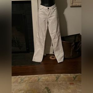 NWOTJ crew stretch white jeans size 31S